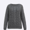 Sweater ochos gris