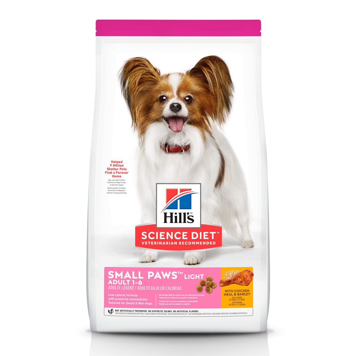 Perro Adulto Small Paws Light Hill's 2.05kg 