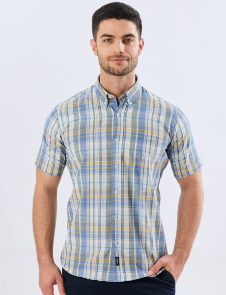 CAMISA SPORT CUADROS Verde