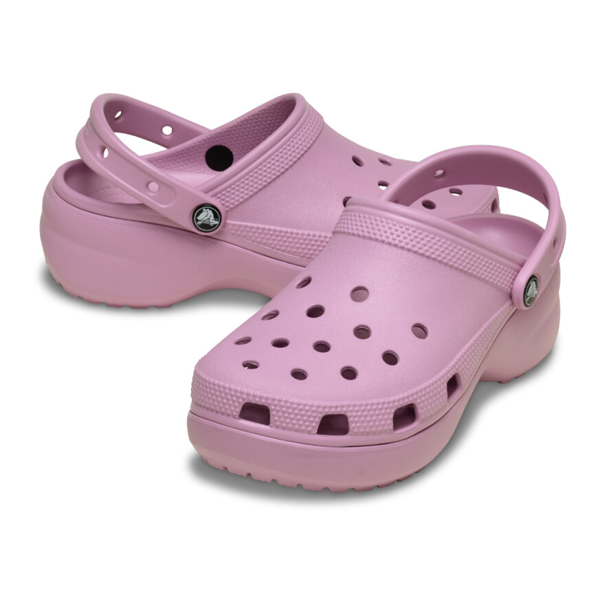 Plataformas Crocs Classic Platform Clog - Mujer Hydrangea