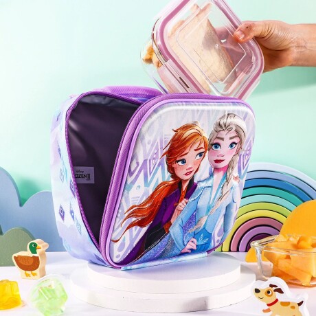 Lunchera 3D Frozen 20x20x8 cm Lunchera 3D Frozen 20x20x8 cm