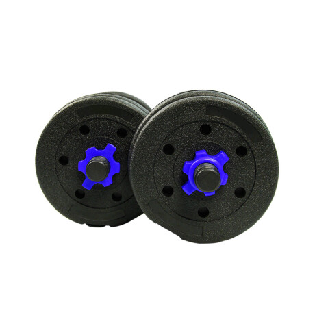 Set 2 Mancuernas + Barra 3en1 + 20kg Disco Pesa PVC Cmb000970