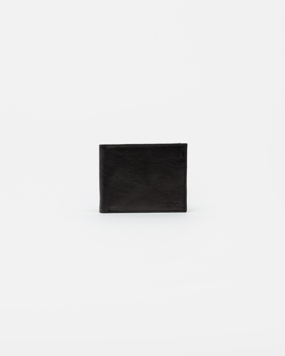 Billetera de hombre Bernard en cuero vegetal liso Negro