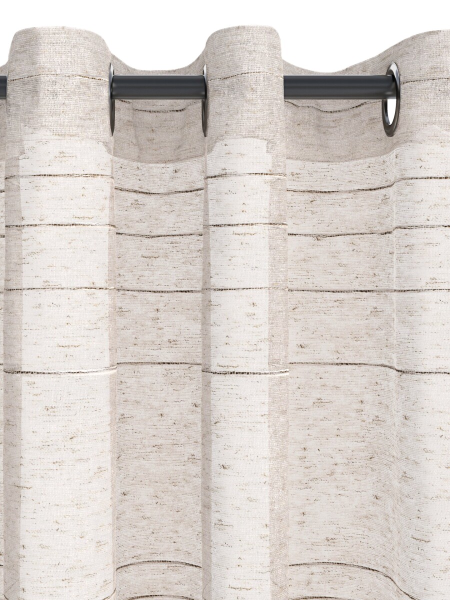 Cortina LANGELAND 1x140x300 aspecto lino beige 