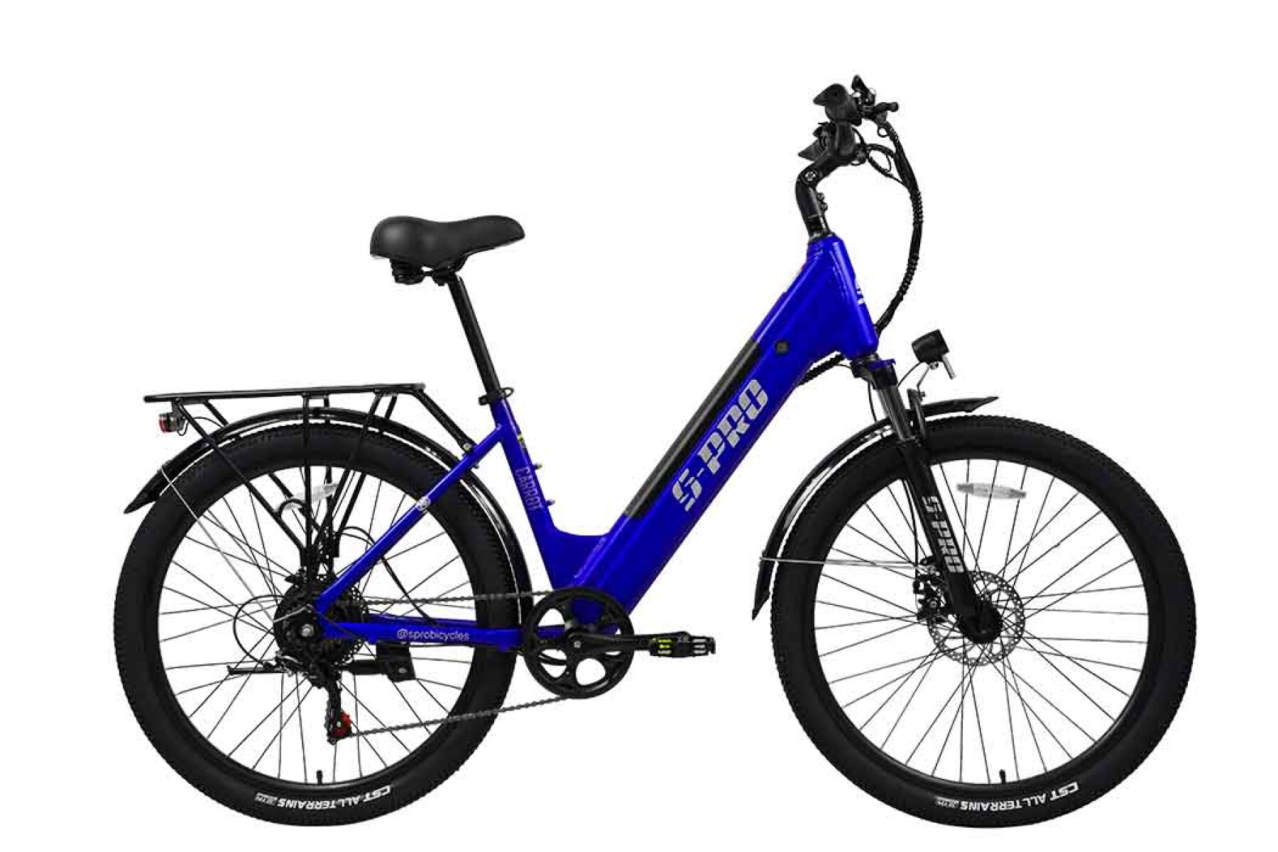 BICICLETA ELECTRICA S-PRO CARROT - AZUL 