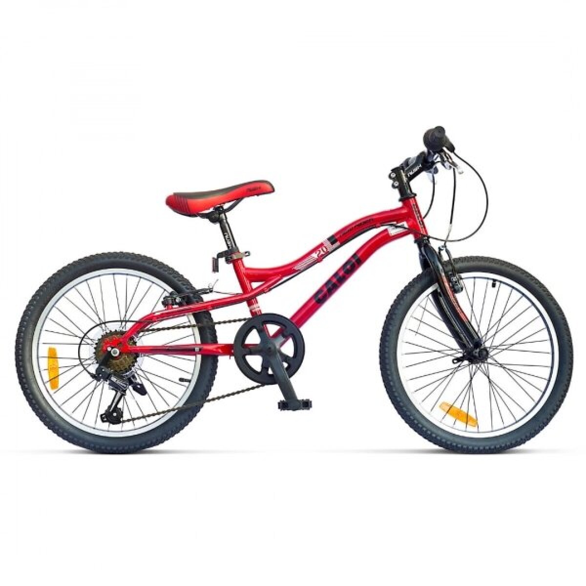 Bicicleta Caloi New Rider 20" 6Vel. - Rojo 