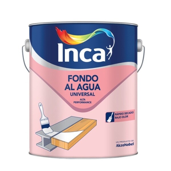 Fondo Universal al Agua Gris 4L Inca Fondo Universal al Agua Gris 4L Inca