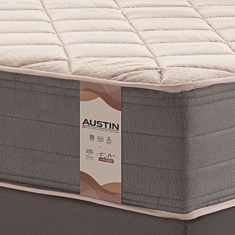 Somier de resortes Austin Queen 158x198x32