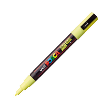 MARCADOR UNI POSCA 1.3 MM AMARILLO SOL N/A