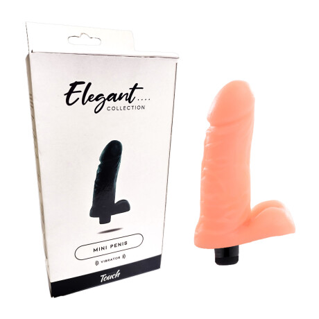 Mini Pene Con Micro Vibro Piel