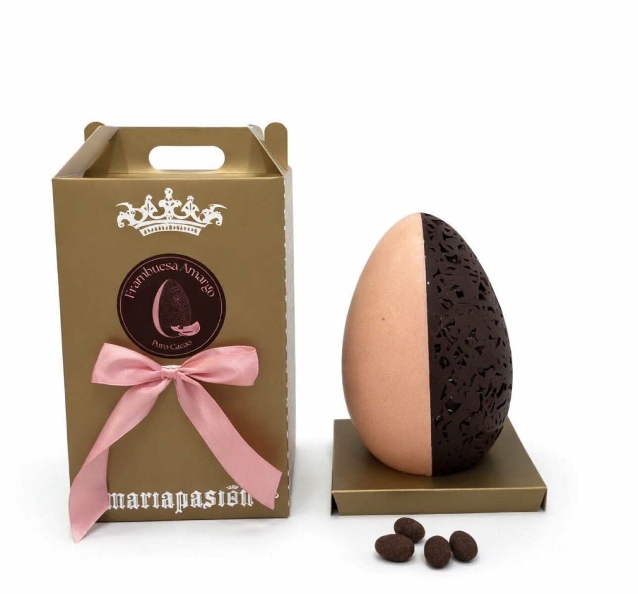 Huevo Labrado Mixto L Frambuesa/Amargo 