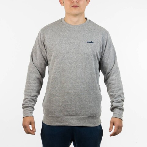 Diadora Men's Crew Sweater - GREY Gris