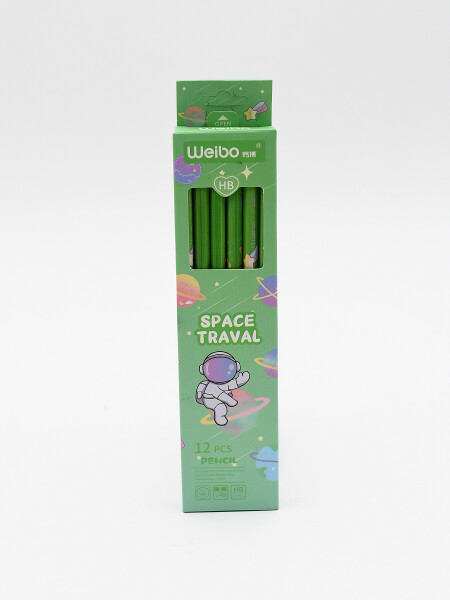 LAPICES GRAFO x 12 VERDE