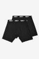 ESTABLISHED WORK 2 PACK BOXERS Negro