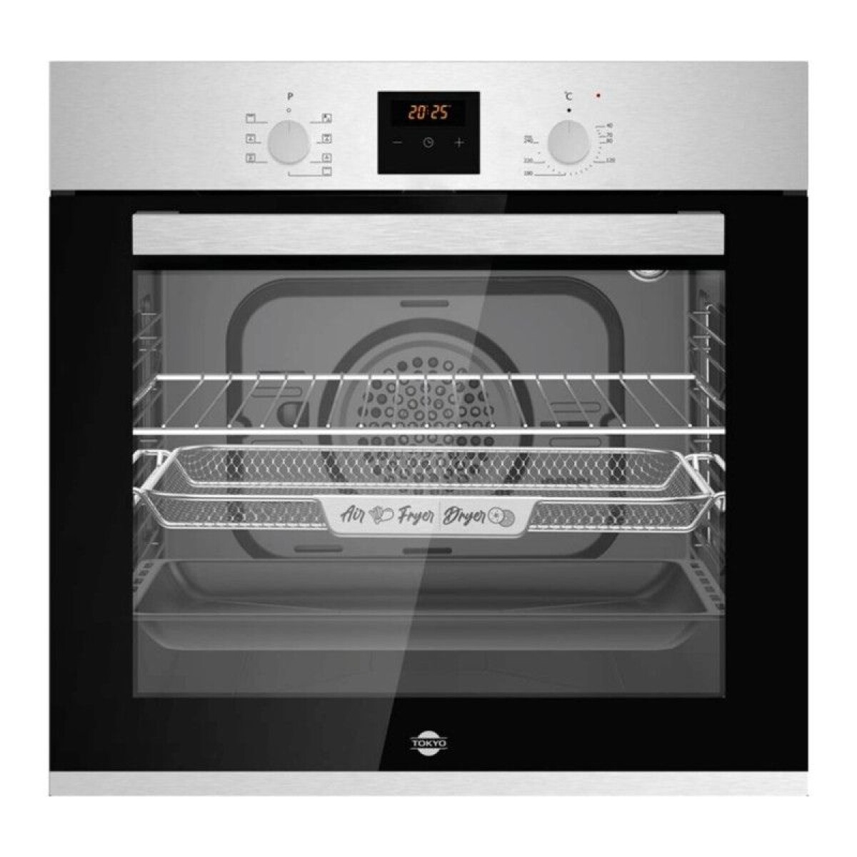 Horno Eléctrico Empotrable Tokyo Elisa de 60 Lts. con Convector y Espiedo 