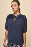 BLUSA BORGO Azul Marino