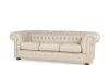 Sillón 100% Cuero - 3 Cuerpos - Chesterfield Arena