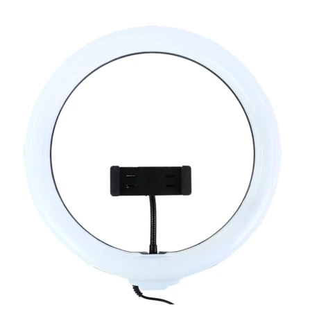 Aro de luz con 3 intensidades + soporte para celular Aro de luz con 3 intensidades + soporte para celular