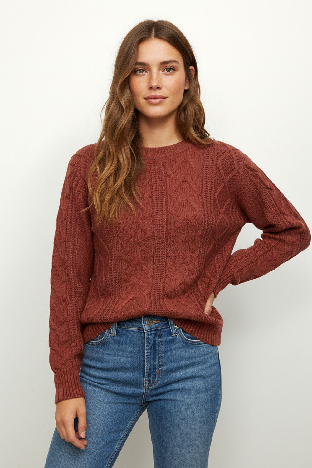 Sweater Focio Bordeaux