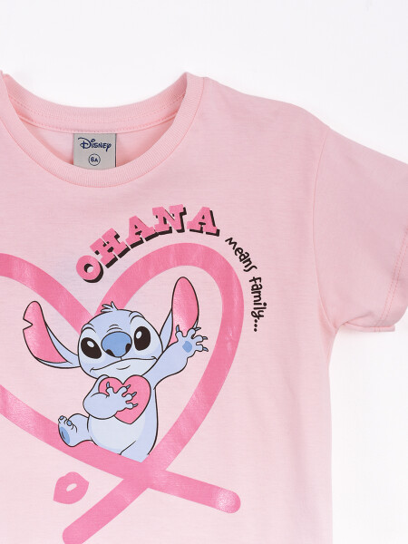 REMERA PINK OHANA ROSADO