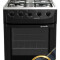 COCINA MUELLER MODERATTO 4 HORNALLAS NEGRA