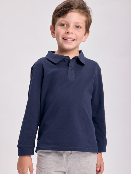 Remera polo Azul Marino