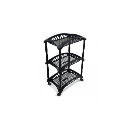 ESTANTE FRUTERO ORGANIZADOR ARQPLAST NEGRO X 3 NEGRO