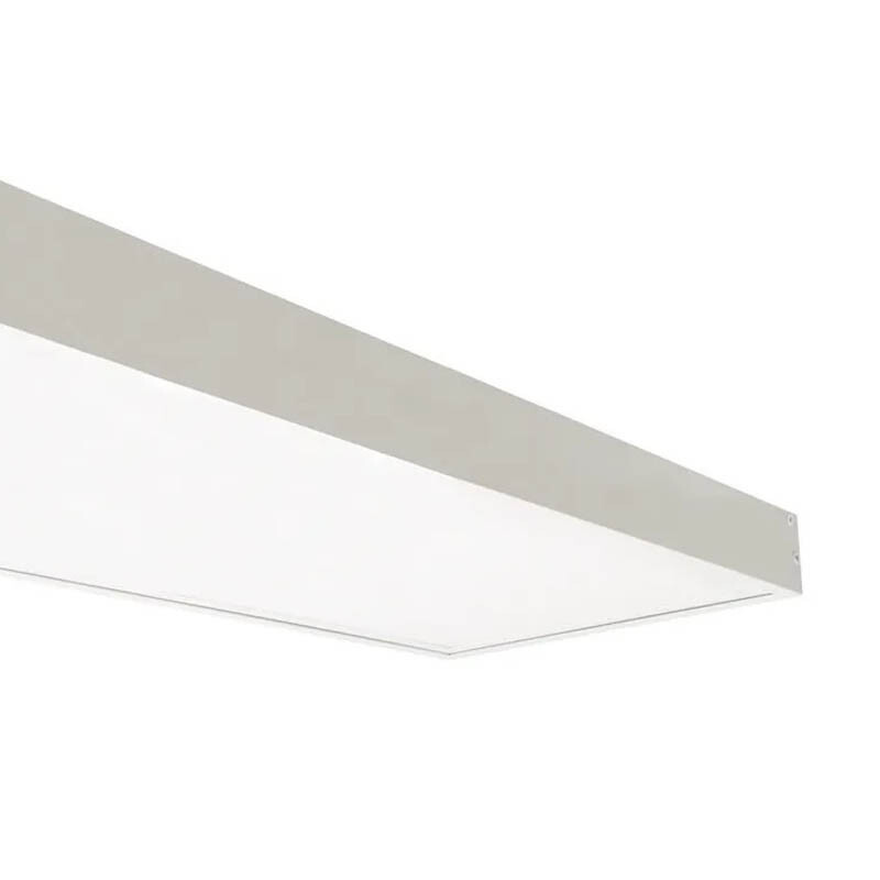 Marco aluminio Panel LED 120X30 - Blanco Kit Marco para Panel LED 120 x 30 cm