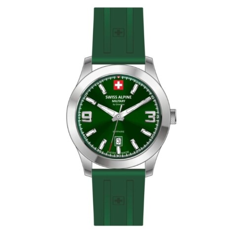 Reloj Swiss Alpine Military Combat Pro 7056.1834 para hombre Verde