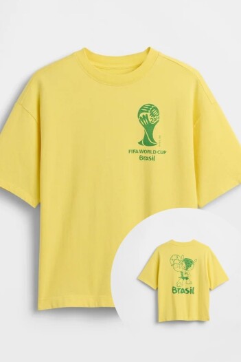 Remera Fifa World Cup Niño Brazil