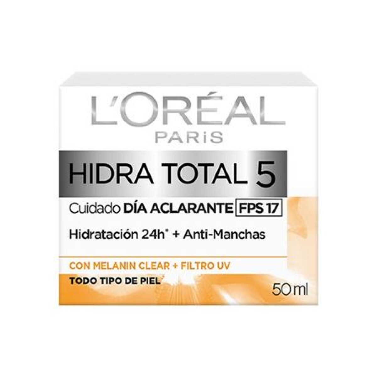 LOREAL CREMA HIDRA TOTAL5 ANTI MANCHAS FPS17 50ml 