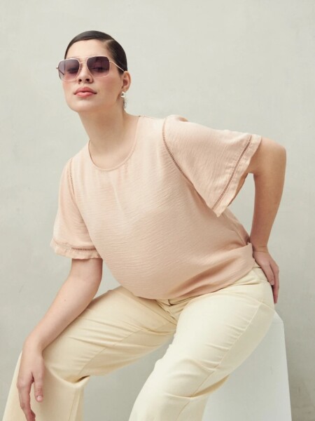 BLUZA D.CASSIN CACTUS ROSA