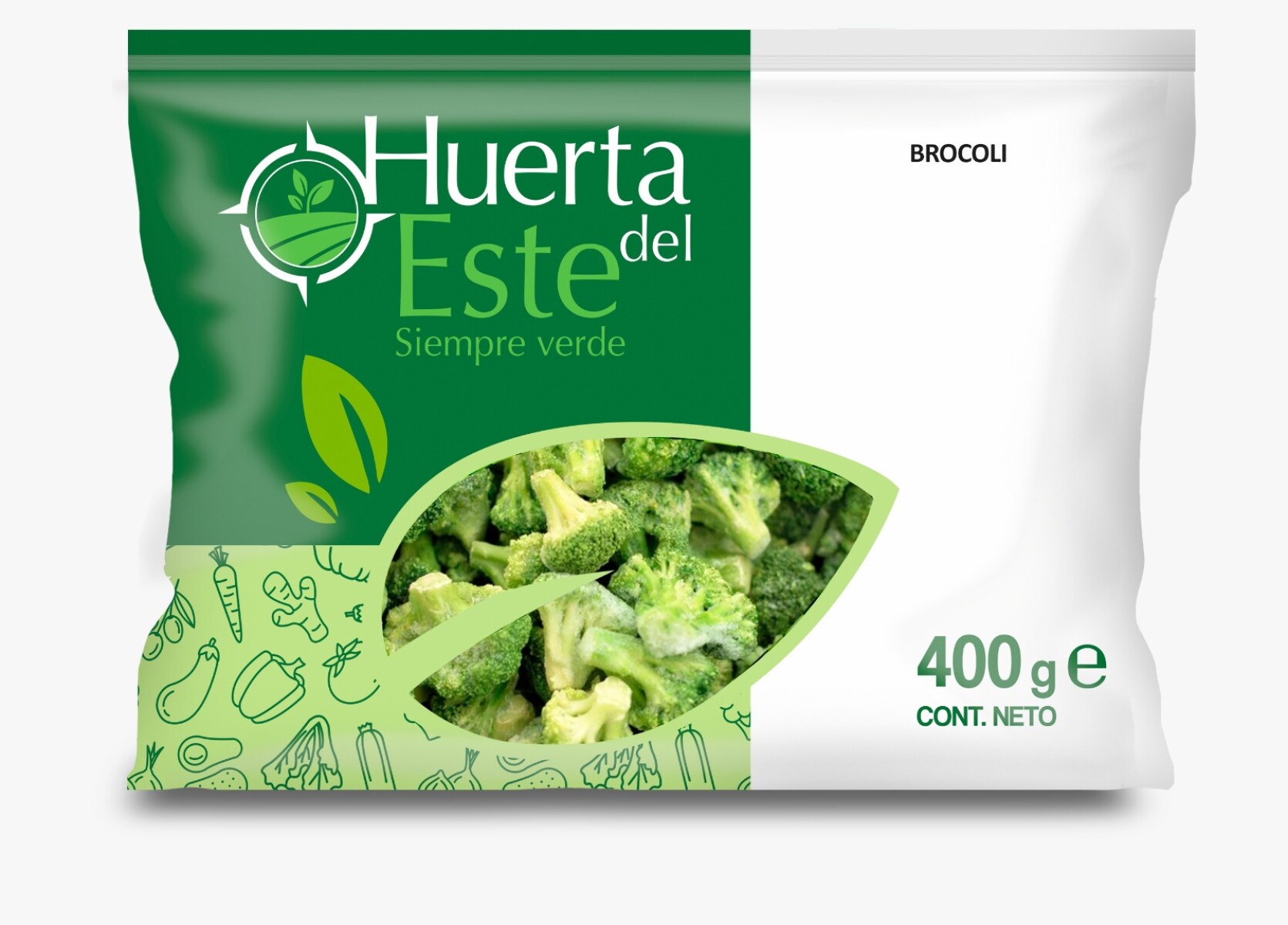 BROCOLI HUERTA DEL ESTE 400G 