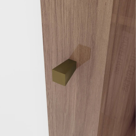 ROPERO 1 PUERTA GUARDARROPA ARMARIO PLACARD CLOSET CON ESPEJO Y ESTANTES MARRÓN CLARO