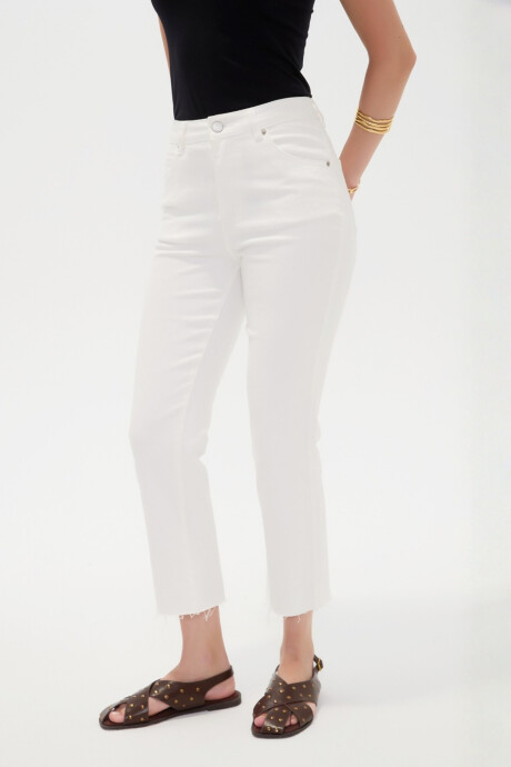 Pantalon Vilehada Marfil / Off White