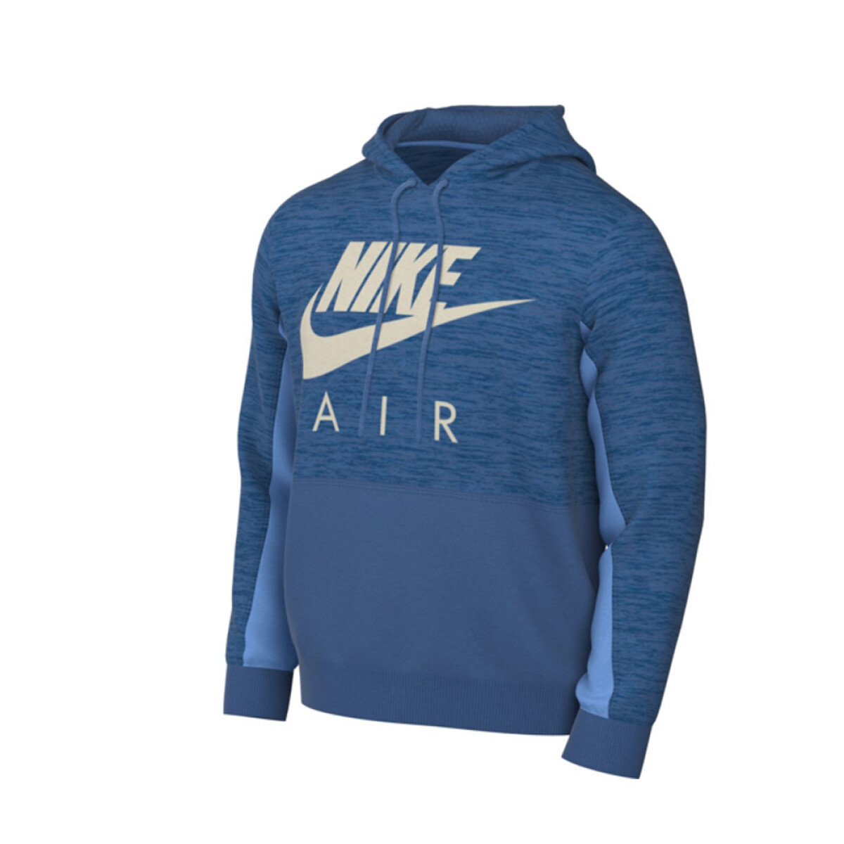 CANGURO NIKE AIR BRUSHED-BACK FLEECE PULLOVER HOODIE - Blue 