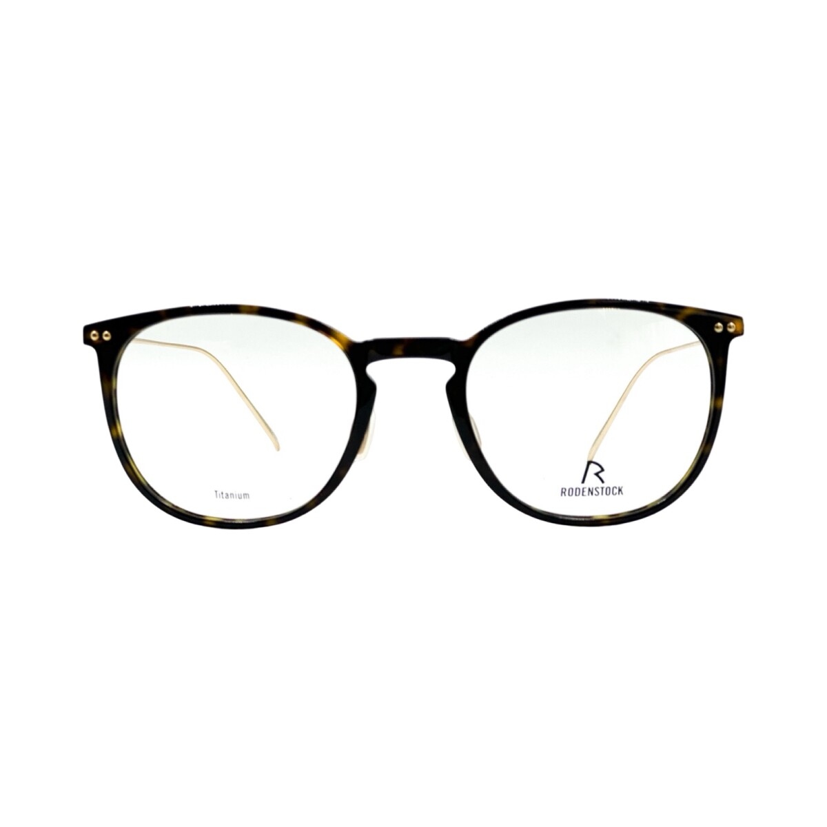 Rodenstock Redondo puente llave patilla de metal 