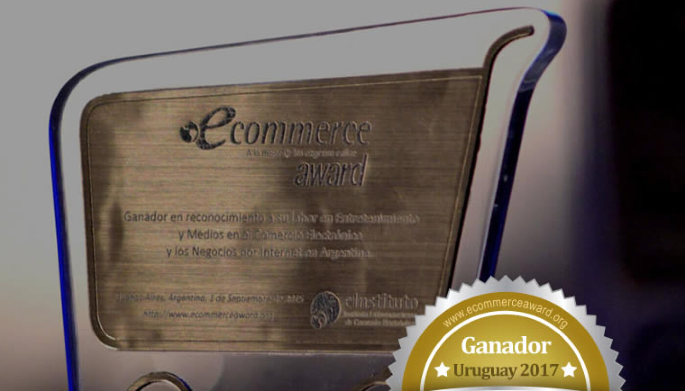 Stadium.com.uy ganó el eCommerce AWARD 2017 a la mejor tienda.