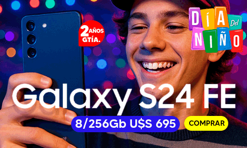 ¡Samsung S24 FE en super oferta de Día del Niño!