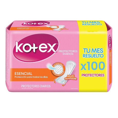 Kotex Protectores diarios x100 Esencial