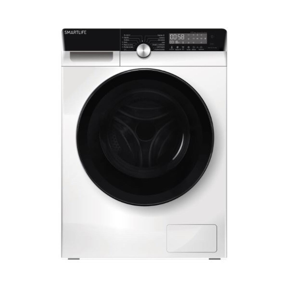 Lavarropas Carga Frontal Inverter 12Kg Smartlife SLWMFL12IN 