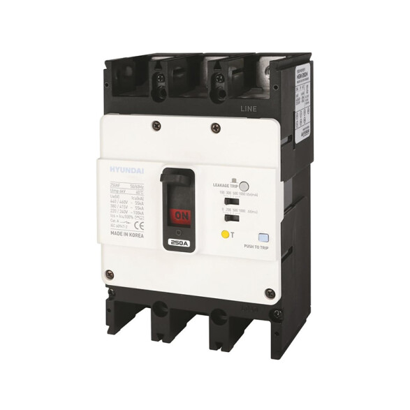 Interruptor termodiferencial 3P 160A 26kA HY4512