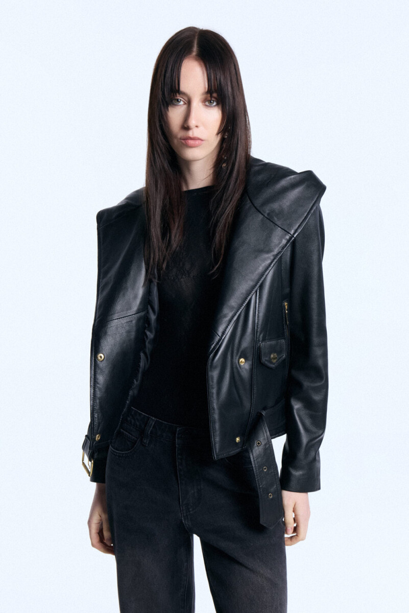 CAMPERA CUERO GRETTA 