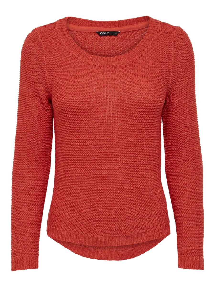 Sweater Geena Esencial - Red Clay 
