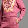 Babucha Dama Alg.C/Felpa Rusty Rosado