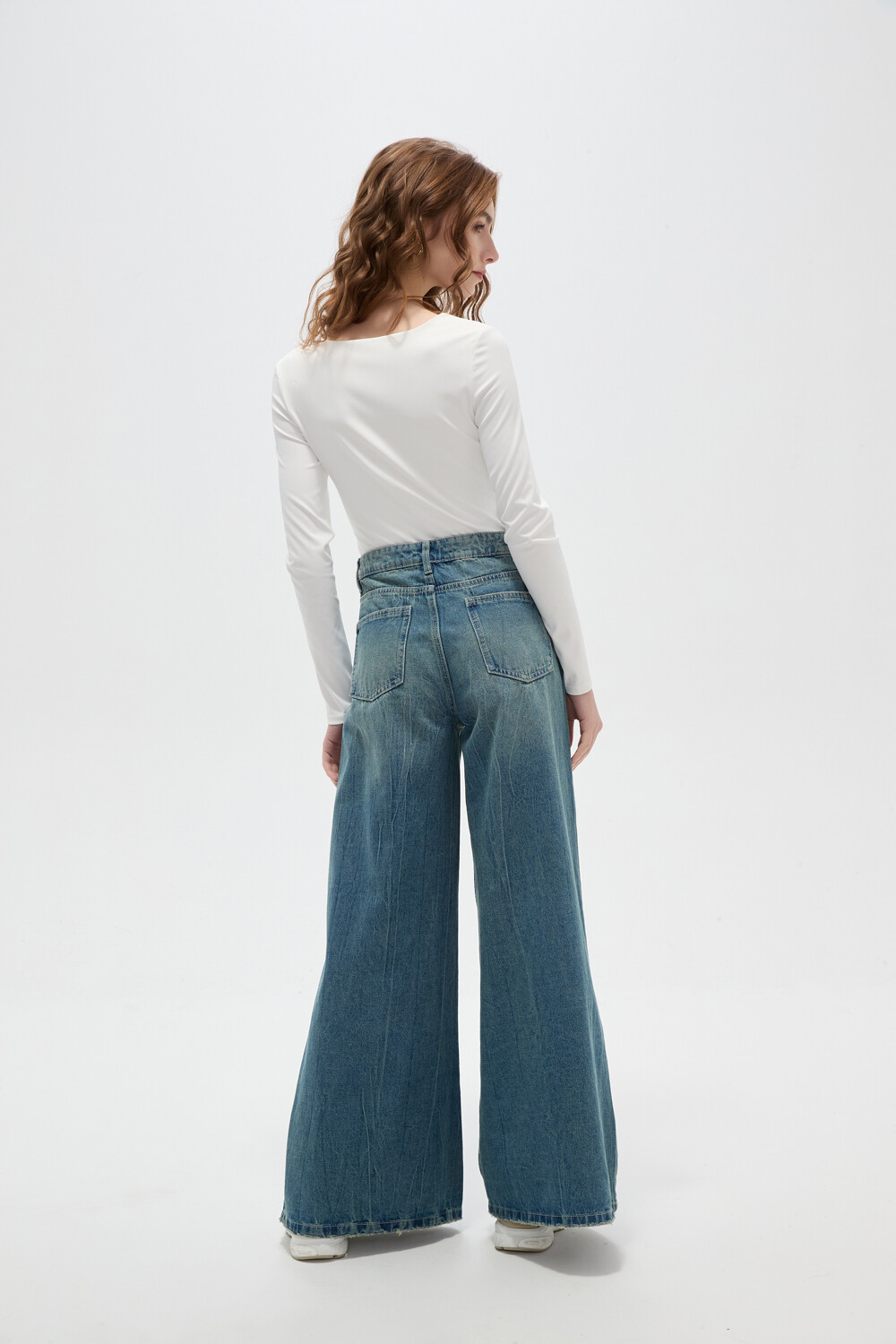 Pantalon Evara Azul Claro