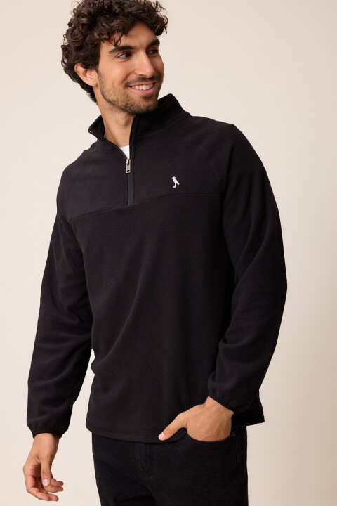 SWEATER M/C RANIM POLANCO Negro