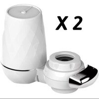 Filtro de agua para canilla c/cartucho cerámico y carbón activado PACK X 2 Filtro de agua para canilla c/cartucho cerámico y carbón activado PACK X 2