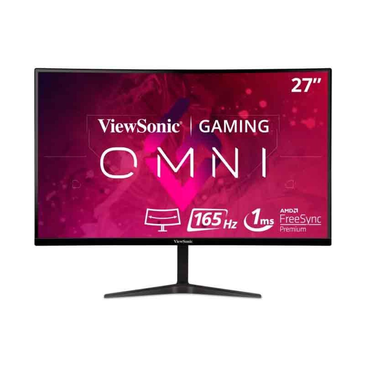 Monitor Gamer Viewsonic 27" Omni Curvo VX2718 QHD 165Hz 1ms 