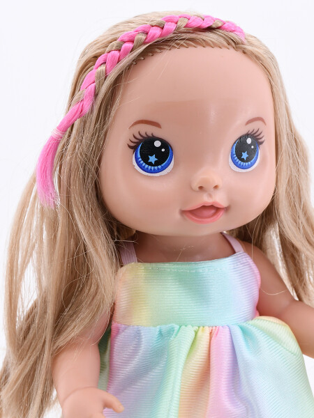 MUÑECA LISA CELESTE